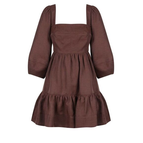 Free People Shona Joy Marlene Open Back Mini Dress - Picture 1 of 10